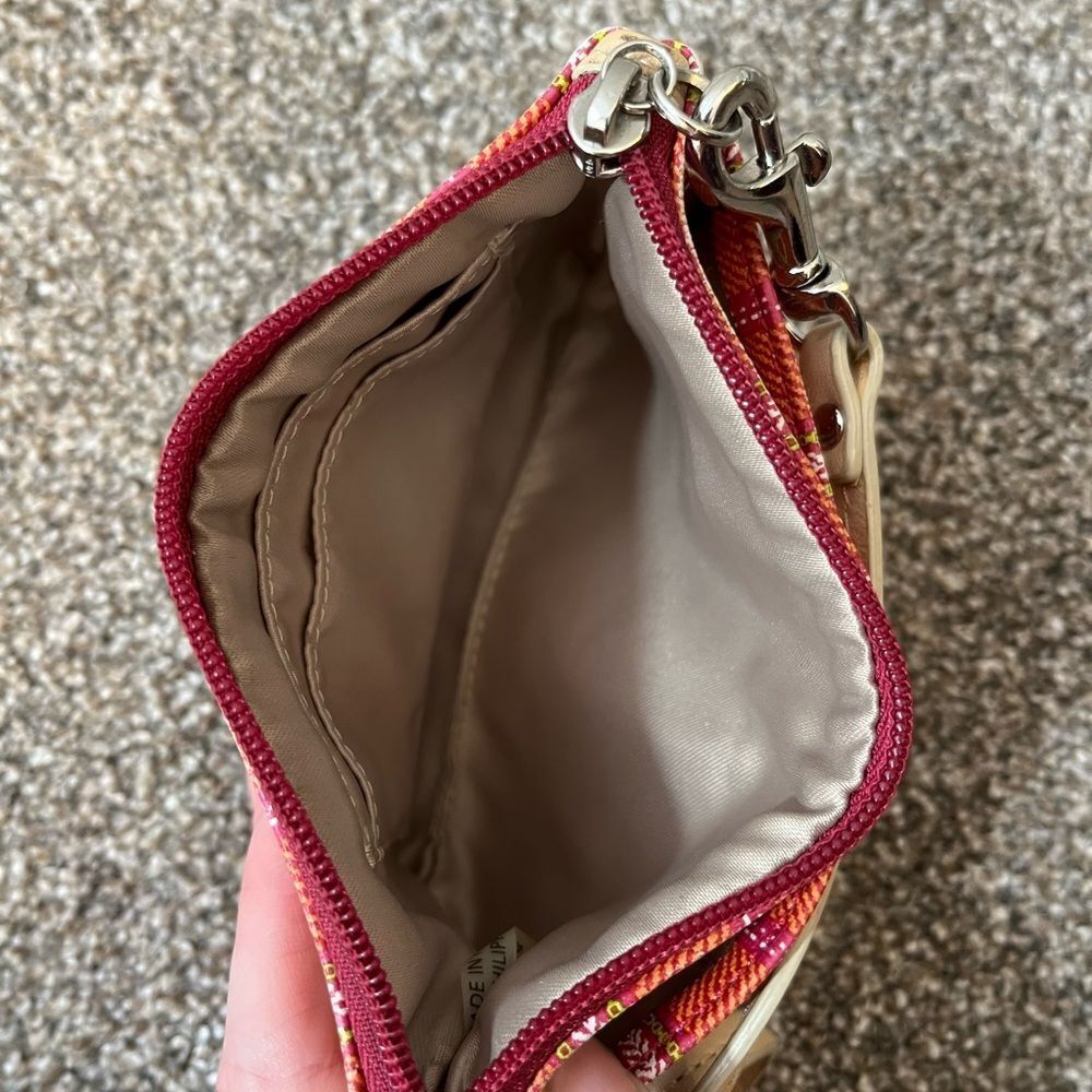 Coach Striped Wristlet - Picture 6 of 7